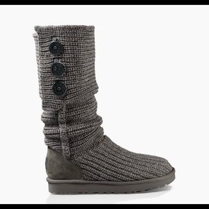 Grey uggs boots